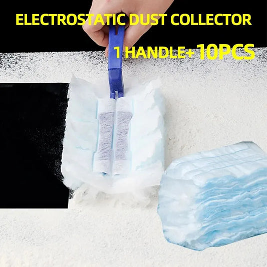 Electrostatic Dust Collector For Household Disposable Fiber Cloth Tabletop Cleaning Sweeping and Cleaning